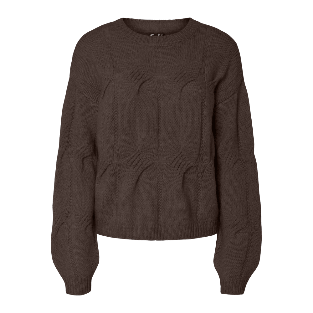 Pieces Jenna Cable Knit Sweater